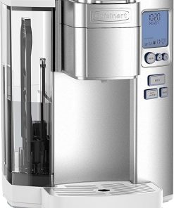 Cuisinart Single Serve 1 Cup Coffee Tea Maker Machine w/ 5 Serving Sizes and Adjustable Temperature for Individual Coffee Pods- 72 Ounce 2