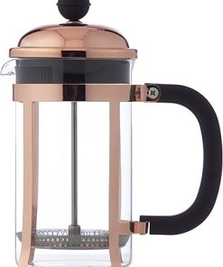 20 OZ (600ml) Copper Colored French Press Coffee Maker 2