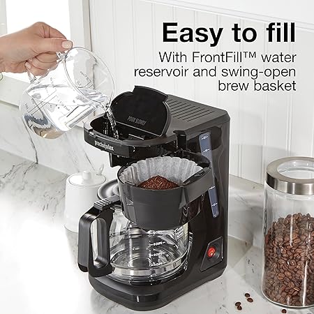 Proctor Silex FrontFill Drip Coffee Maker- Digital & Programmable 2 Proctor Silex FrontFill Drip Coffee Maker- Digital & Programmable - Image 2