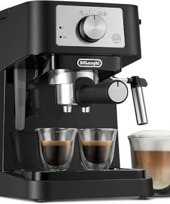 De’Longhi Stilosa Manual Espresso Machine- Latte & Cappuccino Maker